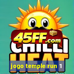 jogo temple run 1